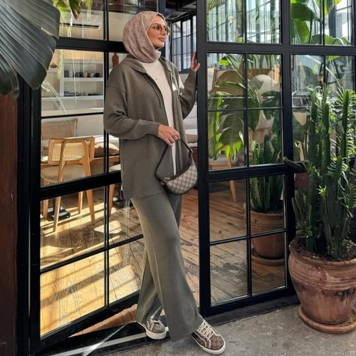 Creamy Olive Suit