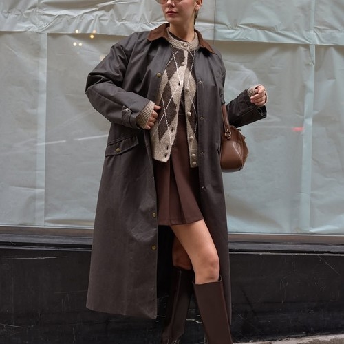 Stylish Long Trenchcoat