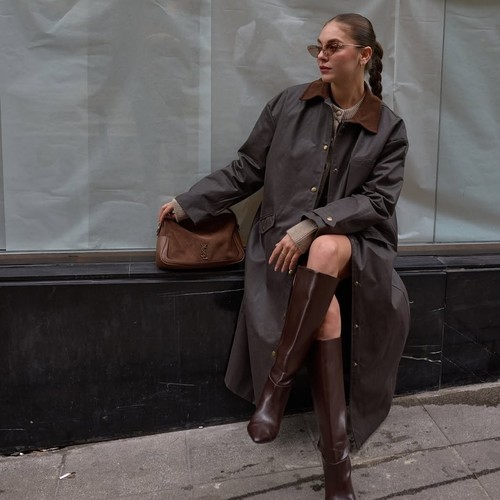Stylish Long Trenchcoat