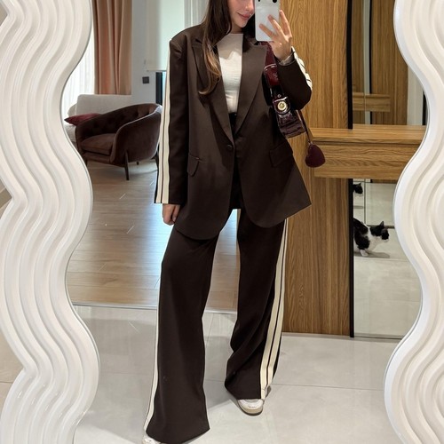 Brown Chic Suit