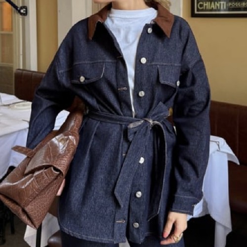 Trenchcoat Jeans Jacket