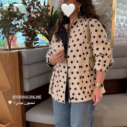 Polka Dot Jacket