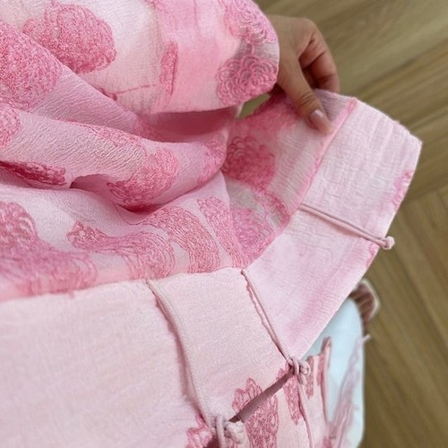 Pinky Sheer Top