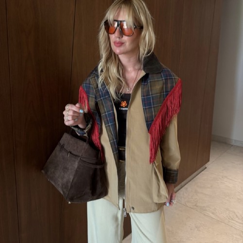 Oversize Beige Jacket