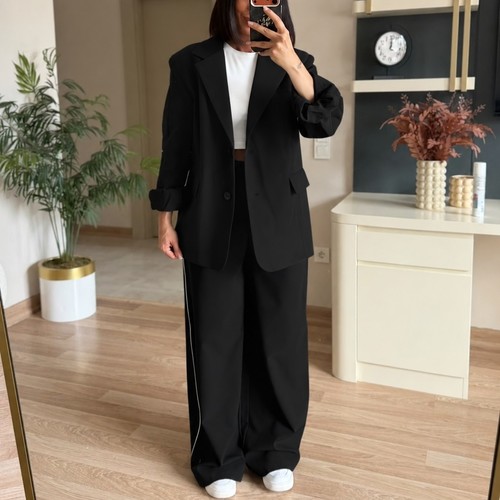 Black Casual Suit