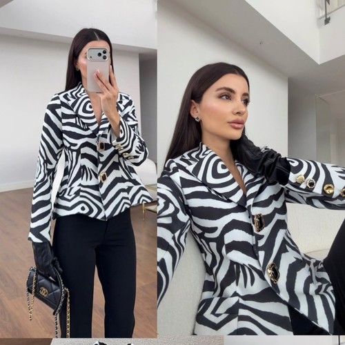 Zebra Blazer
