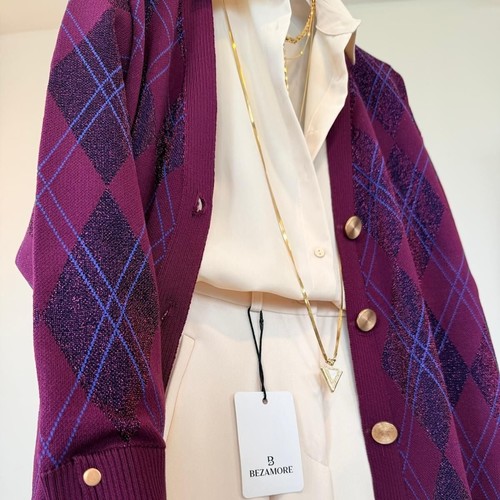 Royal Plum Cardigan