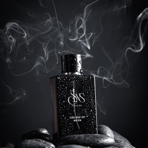 THE SIN OF MUSK 100ml - البخور الشرقي، الاخشاب الداكنة، مسك الغزال، اخشاب الارز، العنبر، نفحة من المسك.