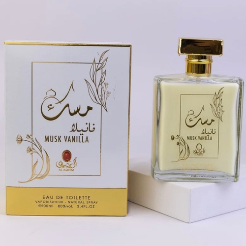 Color Wax - عطر مسك الفانيلا - مكونات العطر : من الفانيلا الشرقية بالاضافة إلى تركيبه تحتوي على الكمثرى والفلفل الوردي مع السويت في مقدمة الهرم العطري, الفانيلا وجوز الهند مع الياسمين في قلب العطر ويختم عبيره بالمسك وحبوب التونكا مع الباودر.الحجم : 100 ملي الجنس : رجالي ونسائي ثبات يدوم 48 ساعة