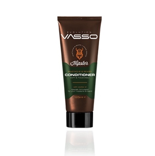 Color Wax - MUSTACHE & BEARD CONDITIONER 125 ML - Vasso Beard Conditioner is specially formulated for your beard. It softens rough and damaged beard and helps repair beard split ends.