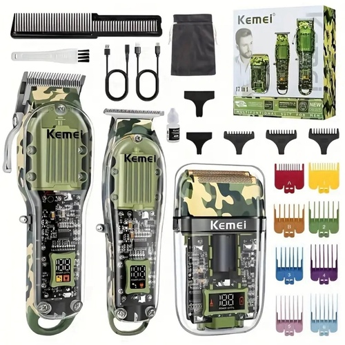 Color Wax - Professional Hair Clipper Set USB Rechargeable