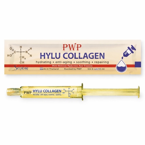 سيروم كولاجين مع حمض الهيالورونيك - سيروم كولاجين مع حمض الهيالورونيك، مصمّم لترطيب البشرة بعمق وتحسين مرونتها ومظهرها العام. يساعد على تقليل علامات التقدّم بالعمر، تهدئة البشرة، ودعم تجديد الخلايا، ليمنحك بشرة أنعم وأكثر نضارة. 
✨ الفوائد: 

ترطيب قوي وطويل الأمد
مضاد لعلامات الشيخوخة
يهدّئ البشرة الحساسة
يساعد على إصلاح وتجديد البشرة

 
&nbsp;القوام: سيروم خفيف وسريع الامتصاص&nbsp;الحجم: 10 مل&nbsp;بلد الصنع: تايلاند 
مناسب للاستخدام اليومي ولكافة أنواع البشرة.