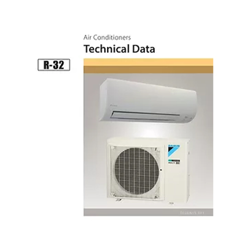 مكيف - The optimized cooling combination of efficiency, comfort and flexibility F • For high ambient temperatures up to 54°C • Choosing for an R-32 product, reduces the environmental impact with 68% compared to R-410A and leads directly to lower energy consumption thanks to its high energy efficiency • Flat, stylish front panel blends easily within any interior décor and is more easy to clean • Vertical auto swing moves the discharge flaps up and down for efficient air and temperature distribution throughout the room • Titanium apatite photocatalytic air purification filter removes airborne microscopic particles, powerfully decomposes odours and helps to prevent the propagation of bacteria, viruses, microbes to ensure a steady supply of clean air • The infrared remote control is user friendly and equipped with a timer function that enables you to program the unit to start or stop at your desired time