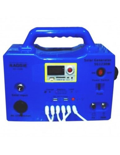 RGSG-1230-USB 30W solar generator with BULB+CHN Radio - RGSG-1230-USB 30W solar generator with BULB+CHN Radio