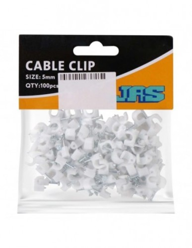 CHN Clops and White Wire Plastic 5 m JAS - CHN Clops and White Wire Plastic 5 m JAS