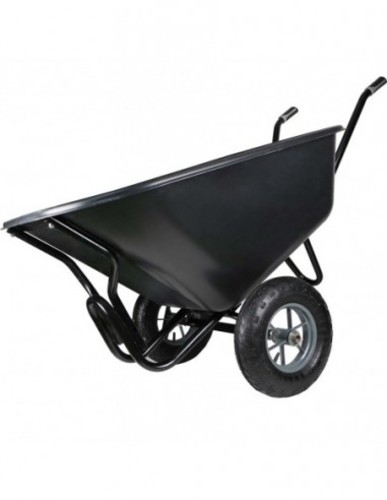 Jumbo Cart 2 Calf French Black Plastic Bowl - Jumbo Cart 2 Calf French Black Plastic Bowl