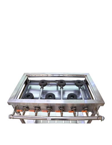 Gas cooker 6 eye 1000×600×130×800 m - Gas cooker 6 eye 1000×600×130×800 m