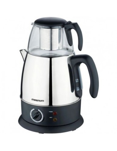 Magnum MG - 057C Kettle 2 liter electric heater tea maker - MAGNUM MG - 057TK Kettle 2 LTR سخان كهربائي صانع شاي