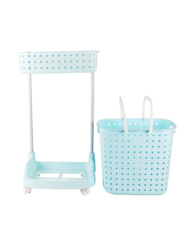 45*32*80 tinted double clothing basket - 45*32*80 tinted double clothing basket