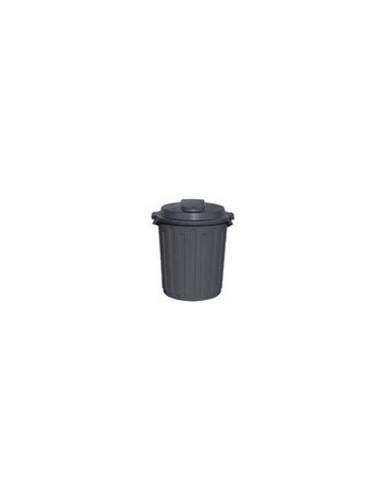 Black round trash dram 60 liter CHN - ZTW-60LB - Black round trash dram 60 liter CHN - ZTW-60LB