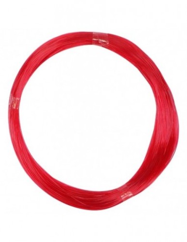 Red nylon thread 0.8 ml × 60 m - Red nylon thread 0.8 ml × 60 m