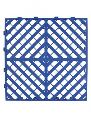 Plastic flooring 40 × 40 × 29 ml CHN blue - Plastic flooring 40 × 40 × 29 ml CHN blue