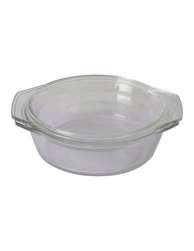 Glass pan with cover - Glass pan with cover