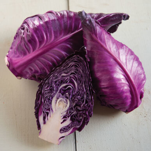 Saudi red cabbage 1 piece (weight 750 grams)