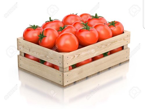 Kuwaiti jumbo cork tomatoes - wooden box (weight 6 kg)