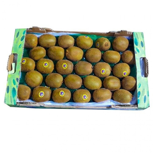 Italian-New Zealand green kiwi (1 carton, weight two and a half kilos, 2.500 kg)