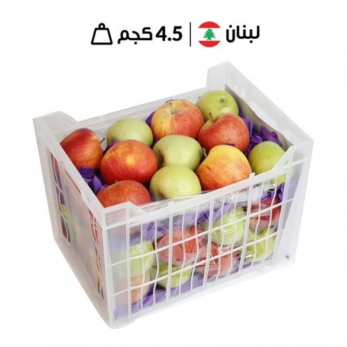 Lebanese mixed apples (basket weight 5 kg to 6 kg)