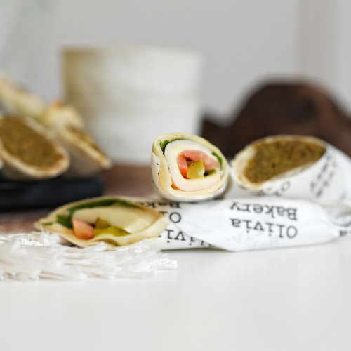 gluten free wraps - 30 wraps per box