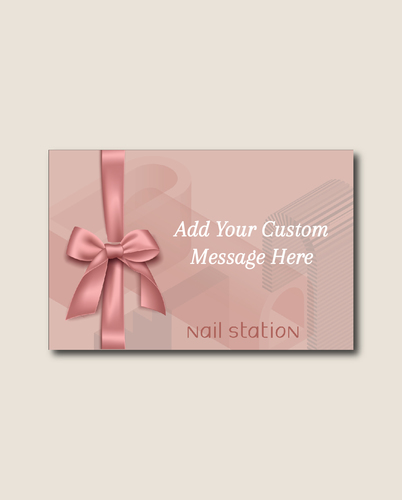 Customize Your Card - Add the message to appear on the card in the below 