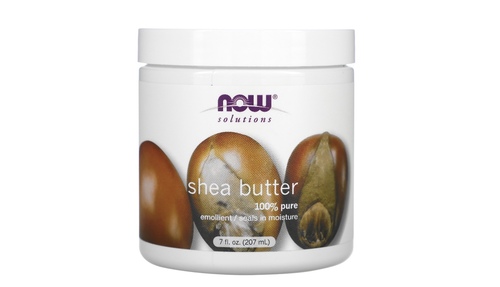 NOW Solutions, Shea Butter, Skin Emollient, Seals in Moisture for Dry Rough Skin