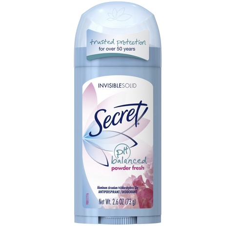 Secret Invisible Solid Deodorant, Powder Fresh