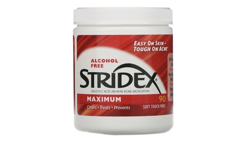 Stridex, Single-Step Acne Control, Maximum, Alcohol Free, 90 Soft Touch Pads