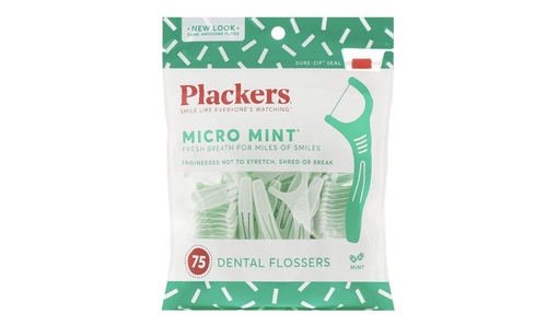 Plackers Dental Flossers Micro Mint