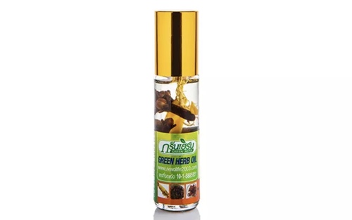 Balsam Balm Thai Green Herb Oil Herbals Headache Dizziness Relief Pain Massage