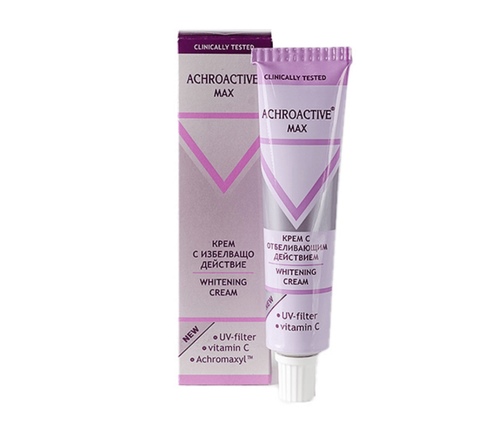 ‏WHITENING CREAM - contains UV-Filter, Vitamin C and Achromaxyl