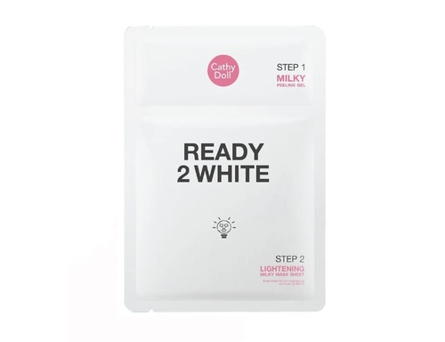 Cathy Doll Ready 2 White 2in1 Lightening Milky Mask Sheet