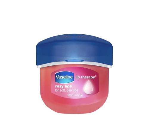 Vaseline Lip Therapy - Rosy Mini - الوصف : يعمل على تلطيف وتنعيم الشفاه الجافة على الفور ويترك لونًا شفافًا باللون الوردي.
 يأتي بحجم صغير يلائم حقيبتك، برائحه الورد. اختيار مثالي لمظهر شفاه طبيعي.-لشفاه طرية، ووردية لمظهر شفاه صحي اليوم والغد ينعم الشفاه بشكل فوري ويمنحها لون وردي شفاف يحبس الرطوبة ليمنح الشفاه شعور أفضل مع مرور الوقت مصنوع من هلام بترولي نقي وله رائحة ورد خفيفة