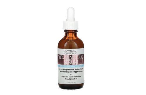 Advanced Clinicals 10% Glycolic Retexturizing Face Serum