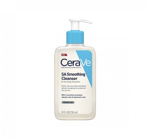 CeraVe SA Smoothing Cleanser Bumpy Skin q