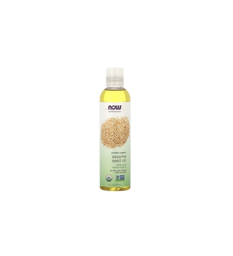 NOW Foods Organic Sesame Seed Oil 237 ml