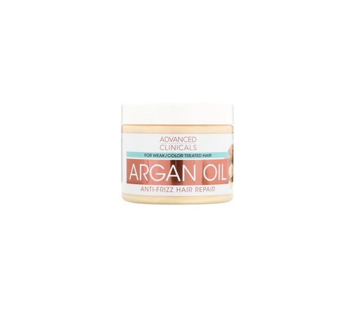 Advanced Clinicals Argan Oil Anti-Frizz Hair Repair Mask