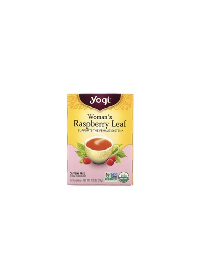 ‏Yogi Tea Woman's Raspberry Leaf Caffeine Free