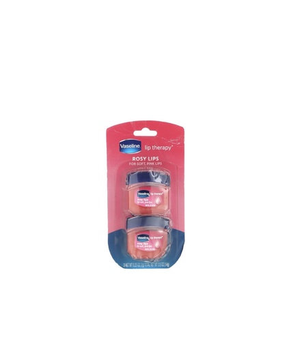 Vaseline Lip Therapy Rosy Lips - 2 packs