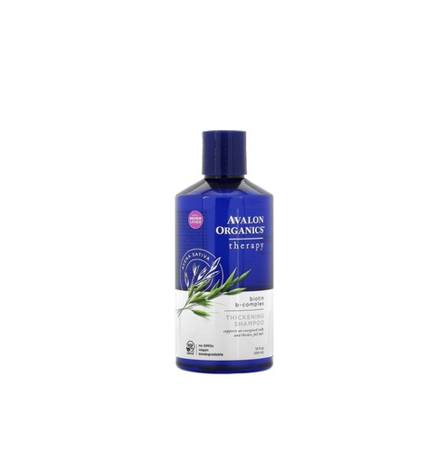 ‏Avalon Organics Shampoo Biotin B-Complex Thickening