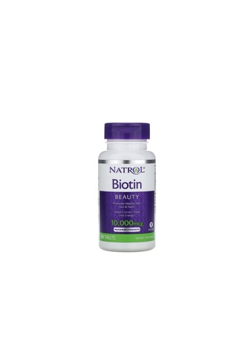 Natrol Biotin, Maximum Strength, 10,000 mcg Tablets 100