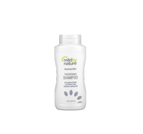 Hair Thickening Biotin Shampoo, with B-Complex & Panthenol, pH Balanced & Cruelty-Free, Rosemary